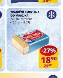 TRADIČNÍ ZMRZLINA OD MRAZÍKA