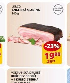 Le&Co anglická slanina