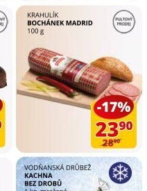 Krahulík bochánek Madrid