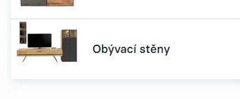 Obývací stěny