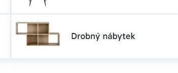 Drobný nábytek