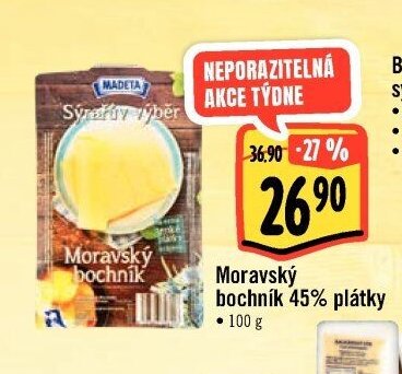 Moravský bochník 45% plátky