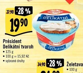 Président Delikátní tvaroh
