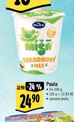 Olma Míša Tvarohový mls