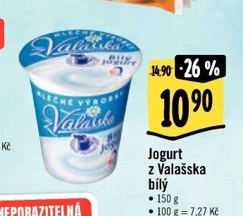 Jogurt z Valaška bílý