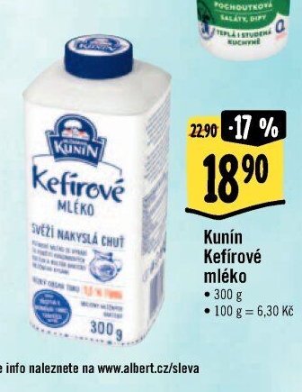 Kunín Kefírové mléko