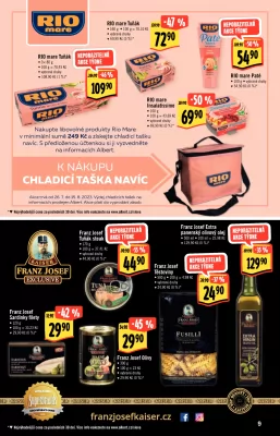 akční leták Albert 2.8.2023-15.8.2023