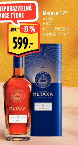 Brandy 12* Metaxa