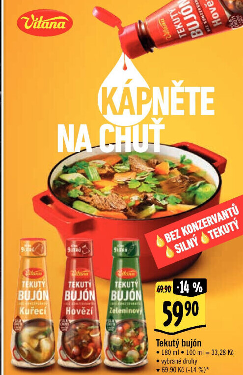 Bujon tekutý Vitana