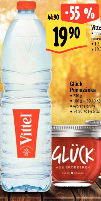 Přírodní voda Vittel