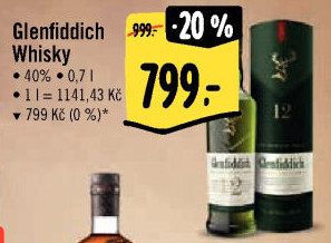 Whisky 12 YO Single Malt Glenfiddich