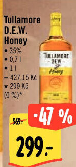 Whisky irská Honey Tullamore Dew