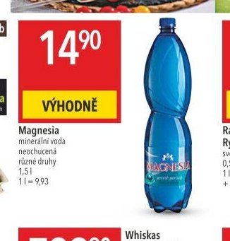 Magnesia minerální voda