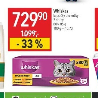 Whiskas kapsičky pro kočky
