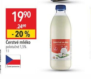 Čerstvé mléko