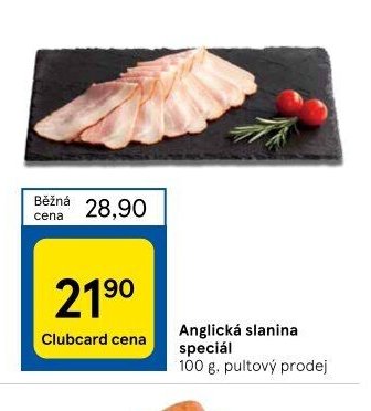 Anglická slanina speciál