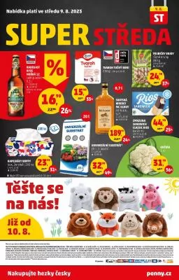 akční leták Penny Market 3.8.2023-9.8.2023