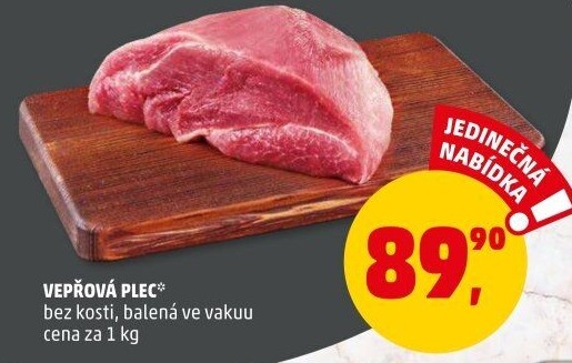 Vepřová plec bez kosti