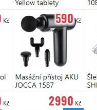 Masážní přístroj AKU JOCCA 1587