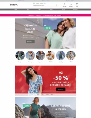 akční leták Bonprix 2.8.2023-8.8.2023