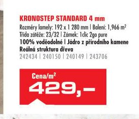 KRONOSTEP STANDARD 4 mm - UNI HOBBY akcniletaky.com