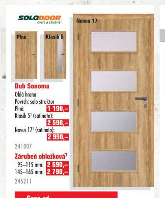 Solodoor Dub Sonoma - UNI HOBBY akcniletaky.com