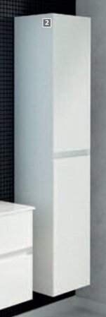 Skříňka vysoká Brunette - UNI HOBBY akcniletaky.com