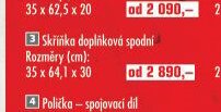Skříňka doplňková spodní - UNI HOBBY akcniletaky.com