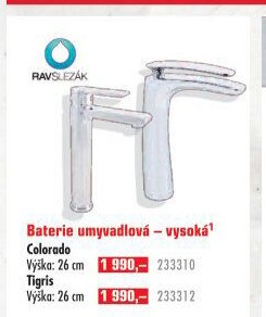 Baterie umyvadlová - vysoká Colorado - UNI HOBBY akcniletaky.com