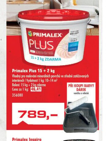 Primalex Plus 15 + 2 kg - UNI HOBBY akcniletaky.com