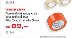 Fasádní páska - UNI HOBBY akcniletaky.com