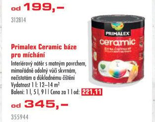 Primalex Ceramic báze pro míchání - UNI HOBBY akcniletaky.com