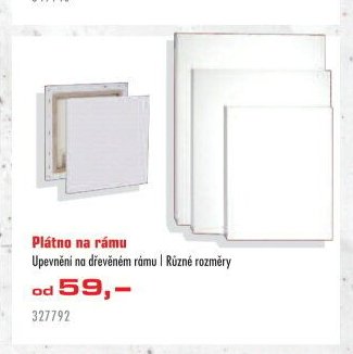 Plátno na rámu - UNI HOBBY akcniletaky.com