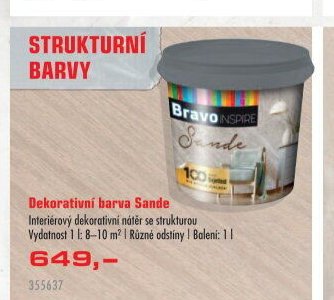 Dekorativní barva Sande - UNI HOBBY akcniletaky.com