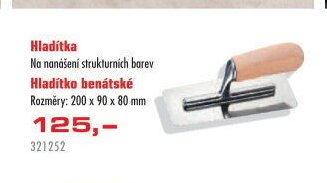 Hladítko benátské - UNI HOBBY akcniletaky.com