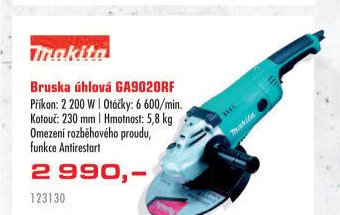 Bruska úhlová GA9020RF - UNI HOBBY akcniletaky.com