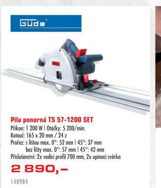 Pila ponorná TS 57-1200 SET - UNI HOBBY akcniletaky.com