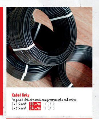 Kabel Cyky - UNI HOBBY akcniletaky.com