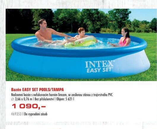 Bazén EASY SET POOLS/TAMPA - UNI HOBBY akcniletaky.com