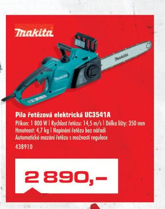Pila řetězová elektrická UC3541A - UNI HOBBY akcniletaky.com
