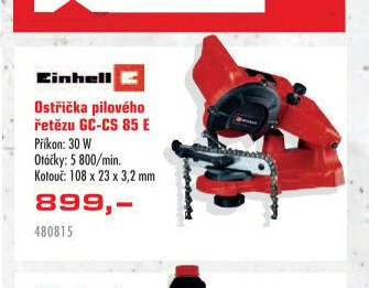Ostřička pilového řetězu GC-CS 85 E - UNI HOBBY akcniletaky.com