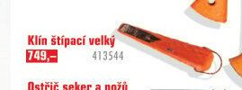 Klín štípací velký - UNI HOBBY akcniletaky.com