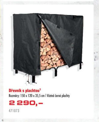 Dřevník s plachtou - UNI HOBBY akcniletaky.com