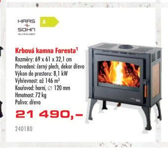 Krbová kamna Foresta - UNI HOBBY akcniletaky.com