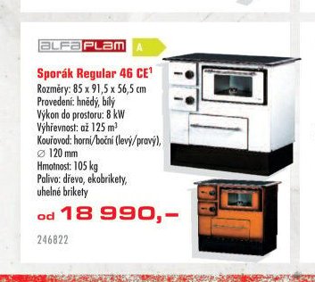 Sporák Regular 46 ECO - UNI HOBBY akcniletaky.com