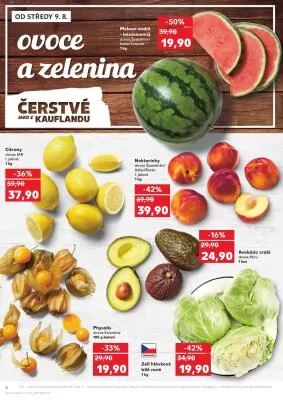 akční leták Kaufland 9.8.2023-15.8.2023