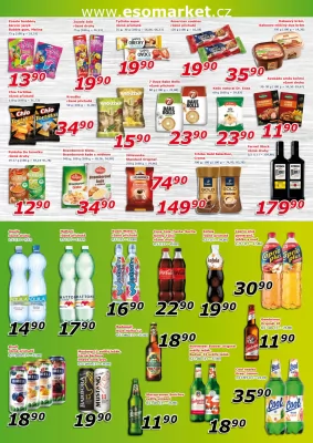 akční leták ESO MARKET 9.8.2023-20.8.2023