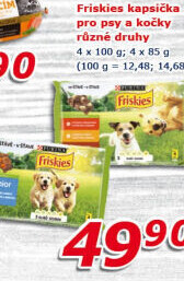 Kapsičky pro psy Friskies