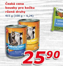 Konzerva pro kočky Česká cena