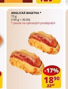 Anglická bagetka